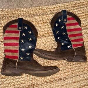 Roper‎ flag big kids boots